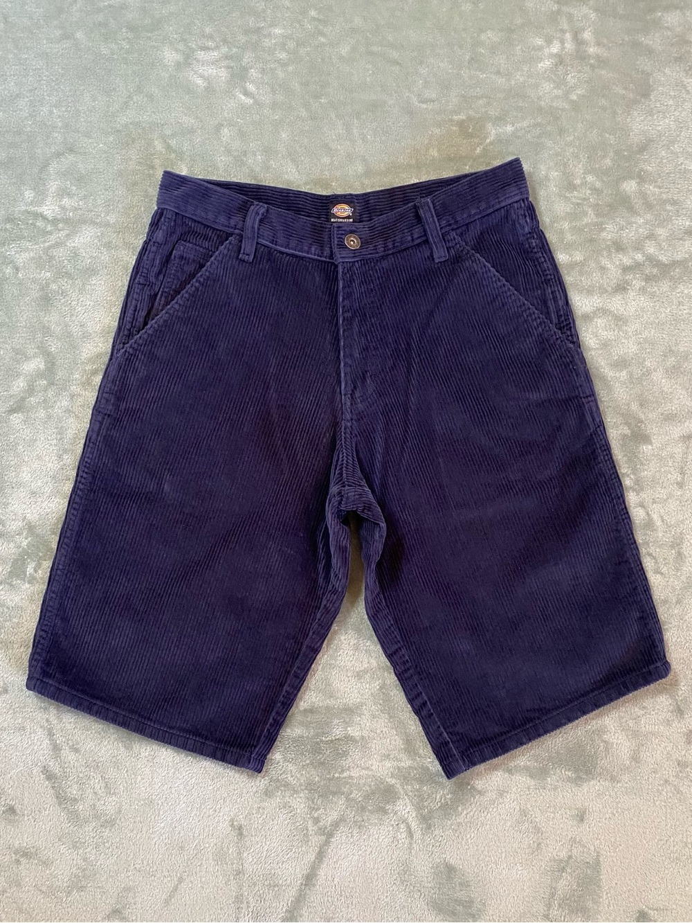 Dickies Skateboarding Jake Hayes Corduroy Shorts Ink Navy Skate Streetwear 30